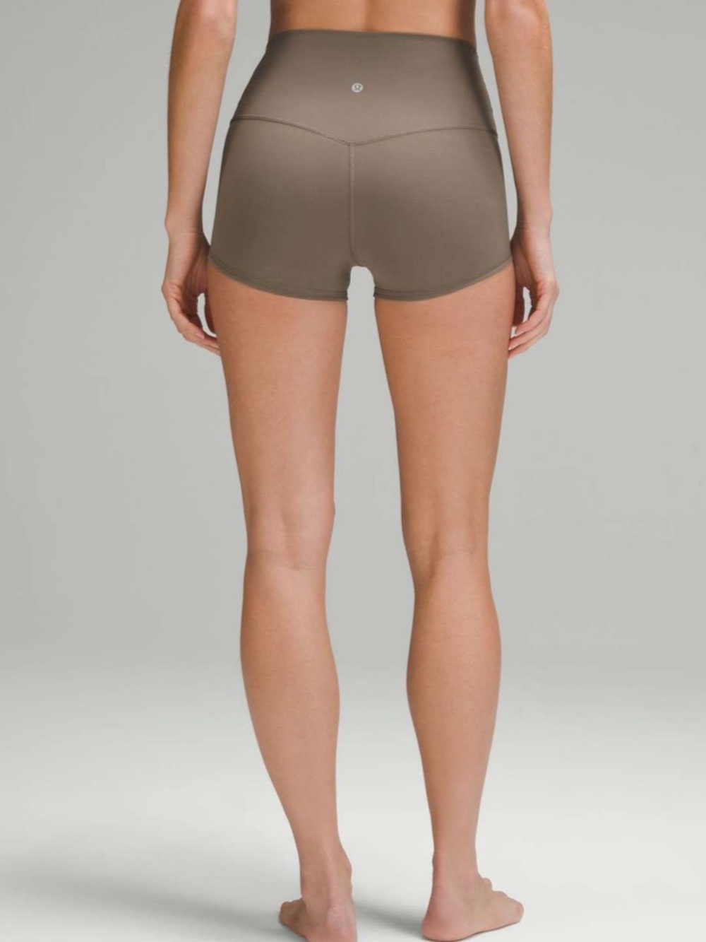 Lululemon Align High-Rise Short 2" Nomad tan size 6